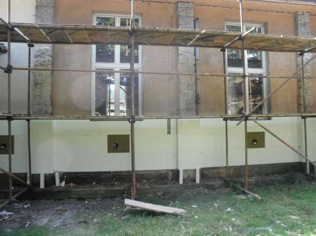 Stavebné úpravy a zateplenie obecného úradu Nezbudska Lúčka